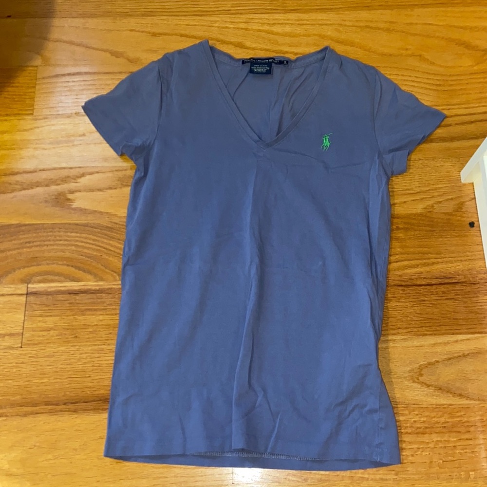 Purple Ralph Lauren V-neck